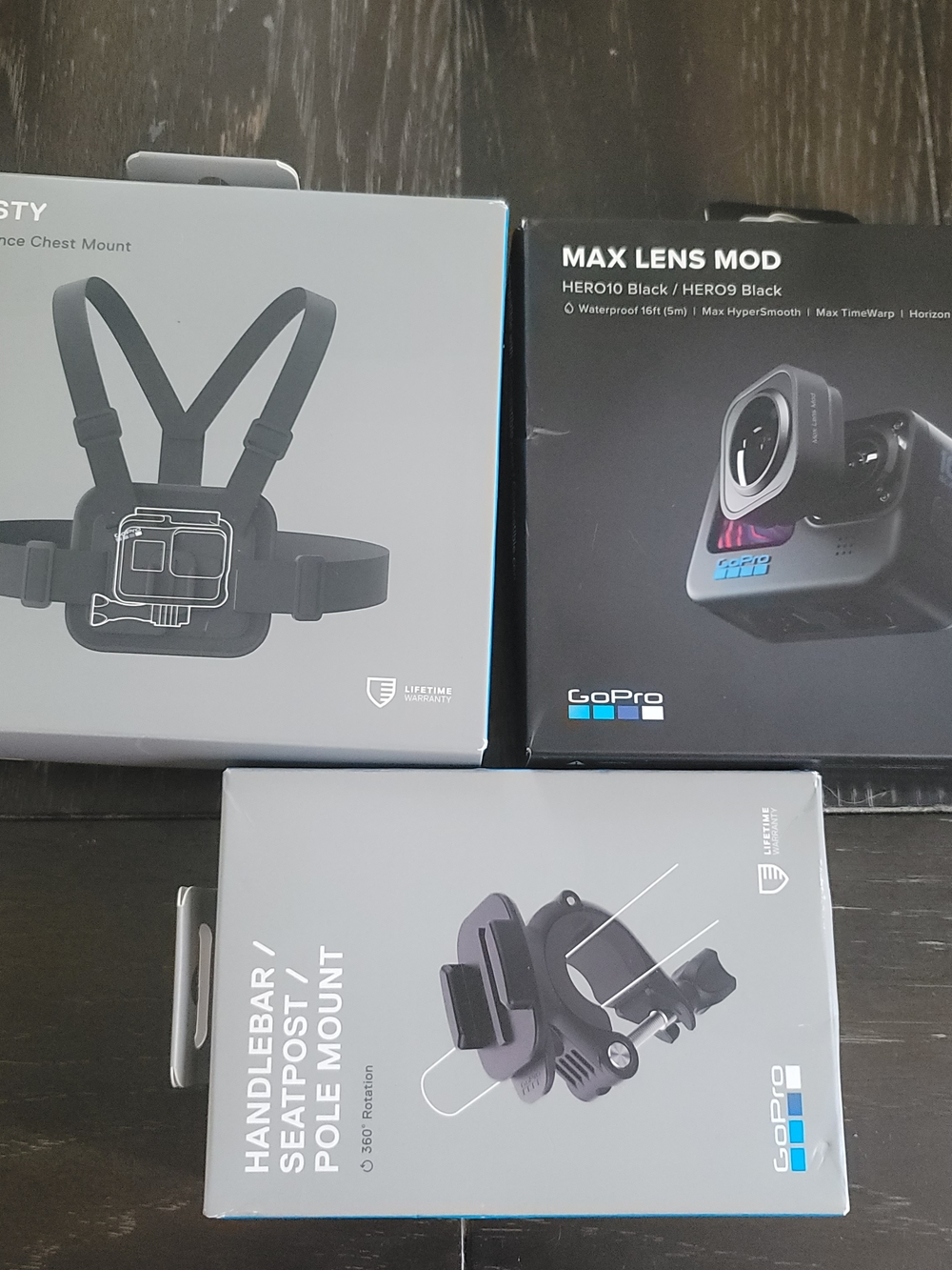 GoPro Max Lens Mod and Mount Accessories - Black